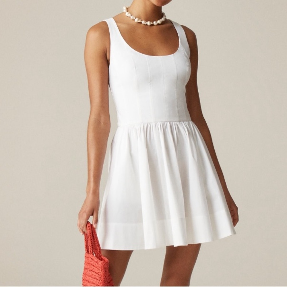 J. Crew Fit-and-flare Mini Dress